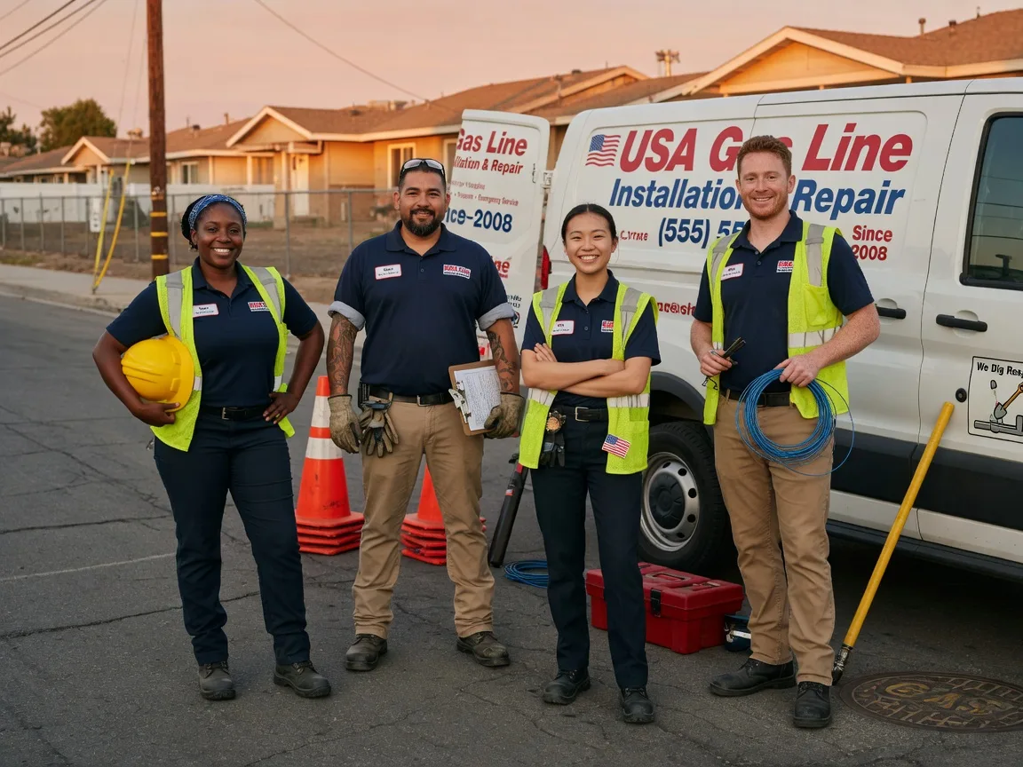 Gas Line Installation company in Bloomingdale, OH